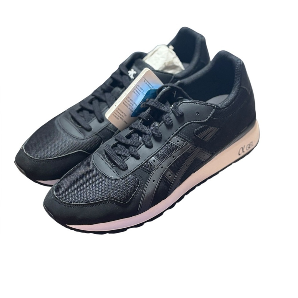 ASICS MENŚ GT-II SNEAKER SIZE 12 BLACK/ CARRIER GREY